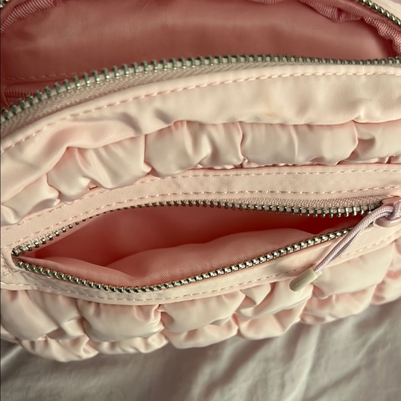 Quilted Pink Crossbody Bag - Picture 4 of 6